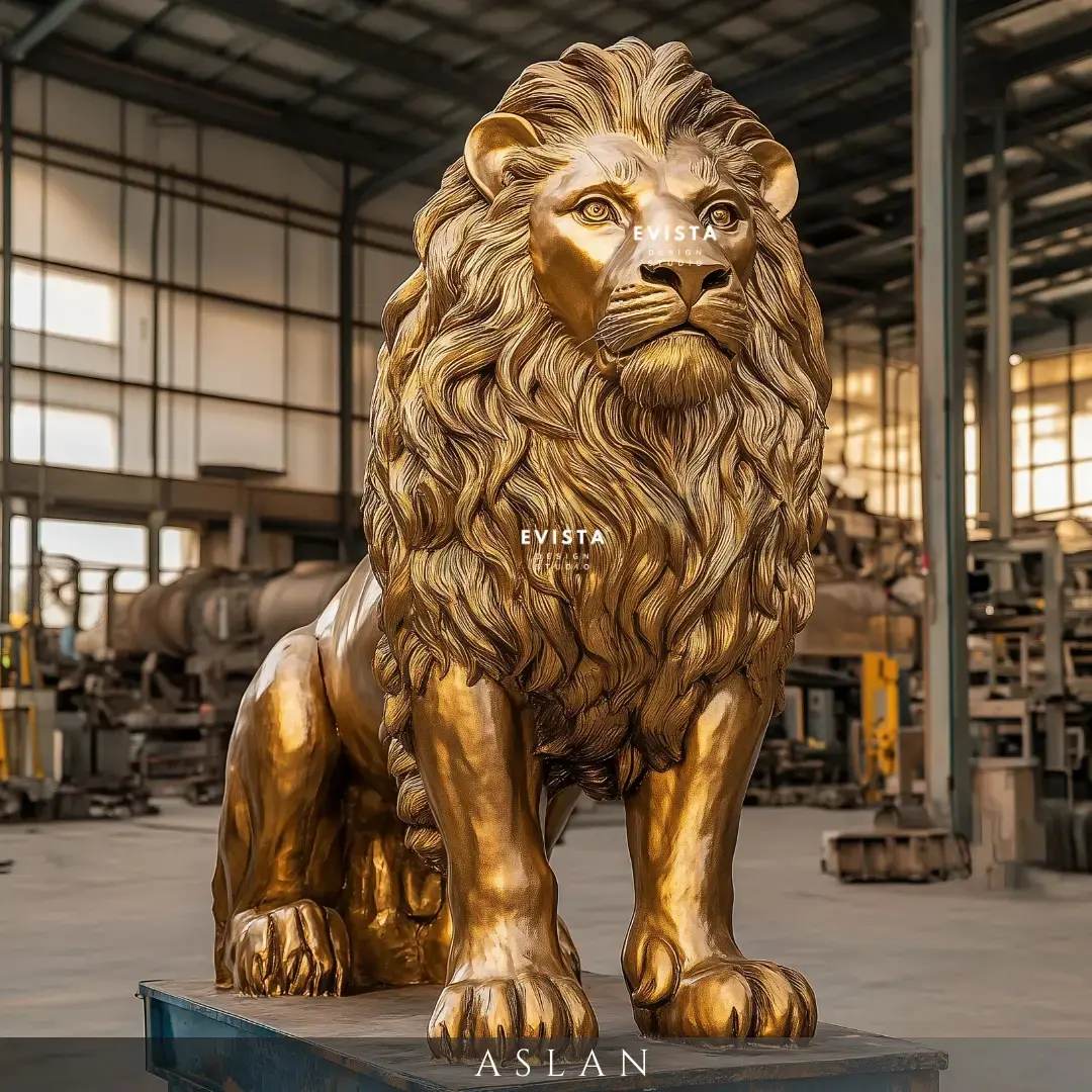 Oturan%20Aslan%20Heykeli%20140%20Cm