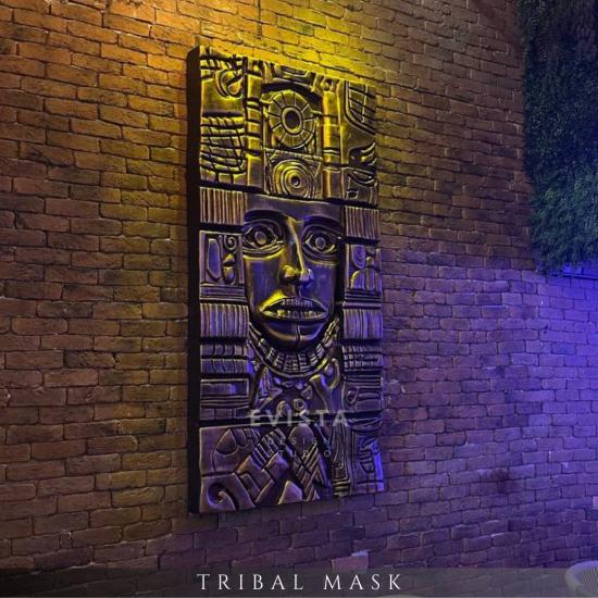 Tribal Mask Limited Edition Duvar Totem