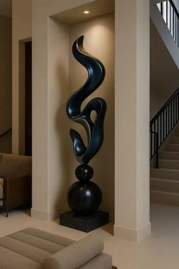 Vein of Time Soyut Heykel Soyut Totem